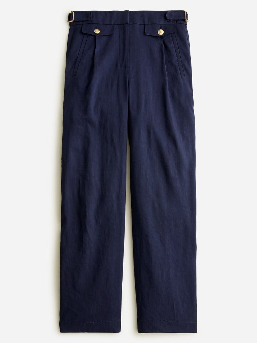 J. Crew Collection side-tab trouser in Italian linen blend • size 8 • NWT •BF413